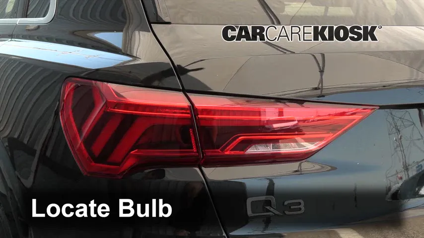 2020 Audi Q3 Premium Plus 2.0L 4 Cyl. Turbo Lights Turn Signal - Rear (replace bulb)